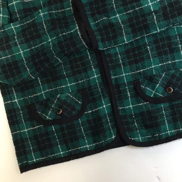 Vintage Plaid Blazer - Picture 6 of 9